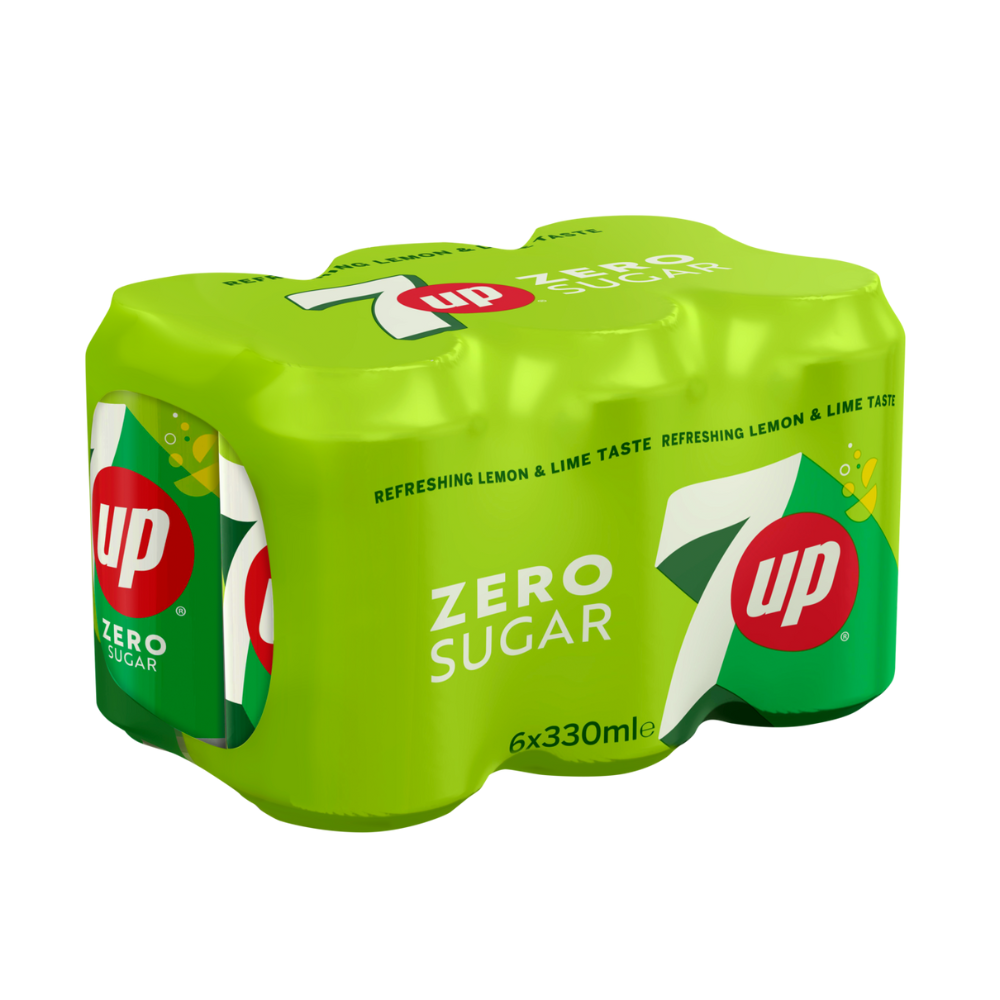 7up Zero Sugar 330ml – World Snack Foods